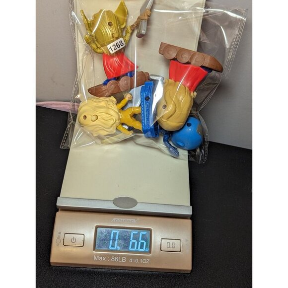 LOT of 4 McDonalds THOR Love, Eternals The a, Nebula Toys Happy Meal 2022Marvel - Picture 11 of 11